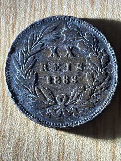 夏小雨散币专场第一期（无佣金，不预留） - 1883年葡萄牙老铜币
