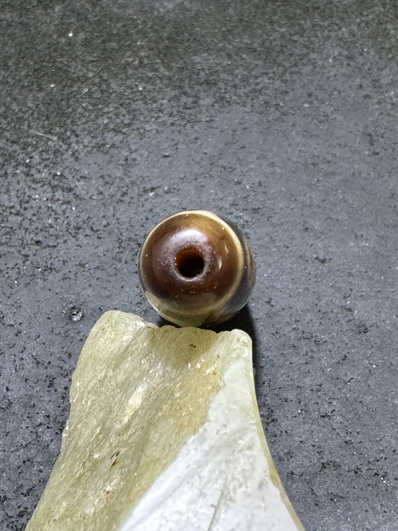 仅此一颗，精美四眼玛瑙天珠一颗