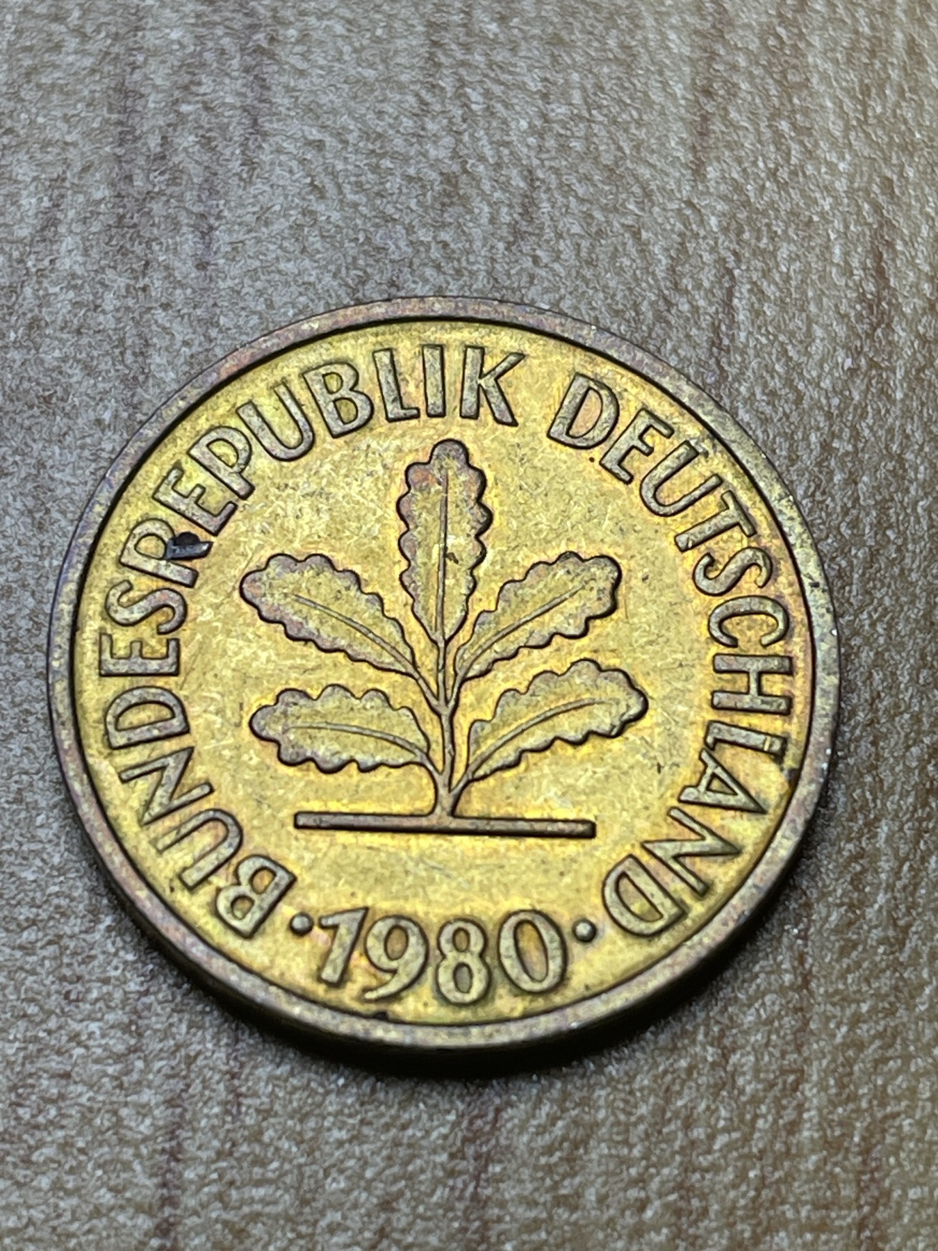 夏小雨散币专场第一期（无佣金，不预留） 1980年西德5芬尼