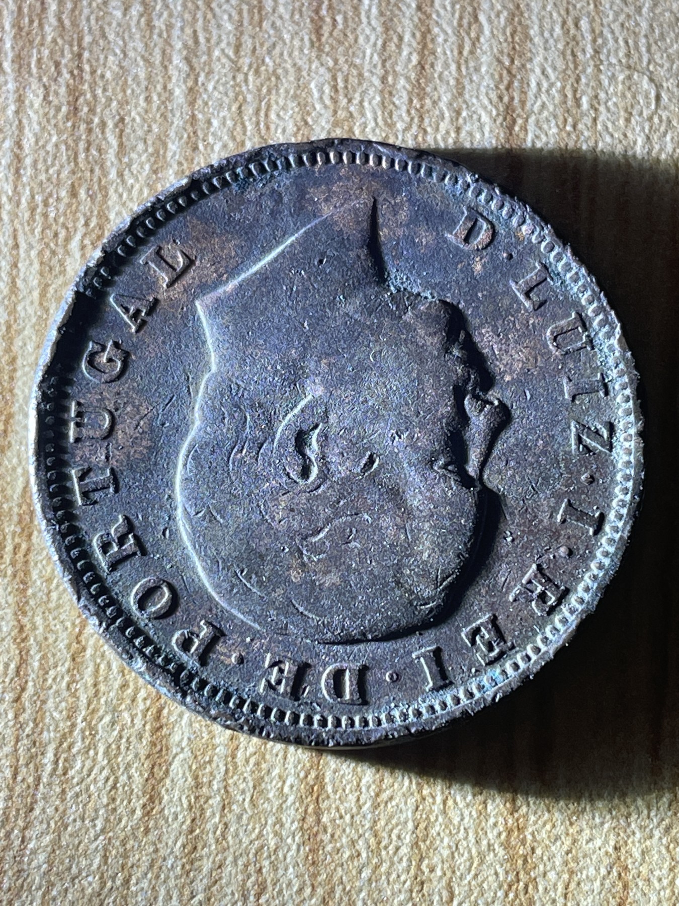 夏小雨散币专场第一期（无佣金，不预留） 1883年葡萄牙老铜币