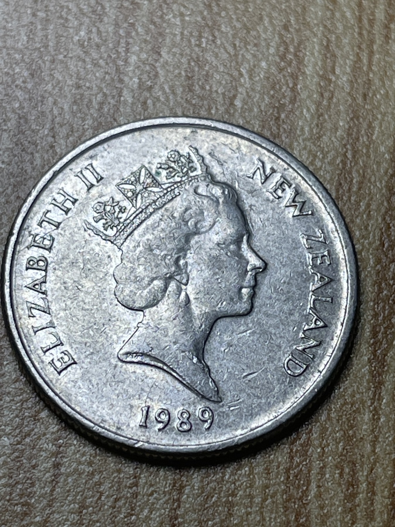 夏小雨散币专场第一期（无佣金，不预留） 1989年新西兰5分