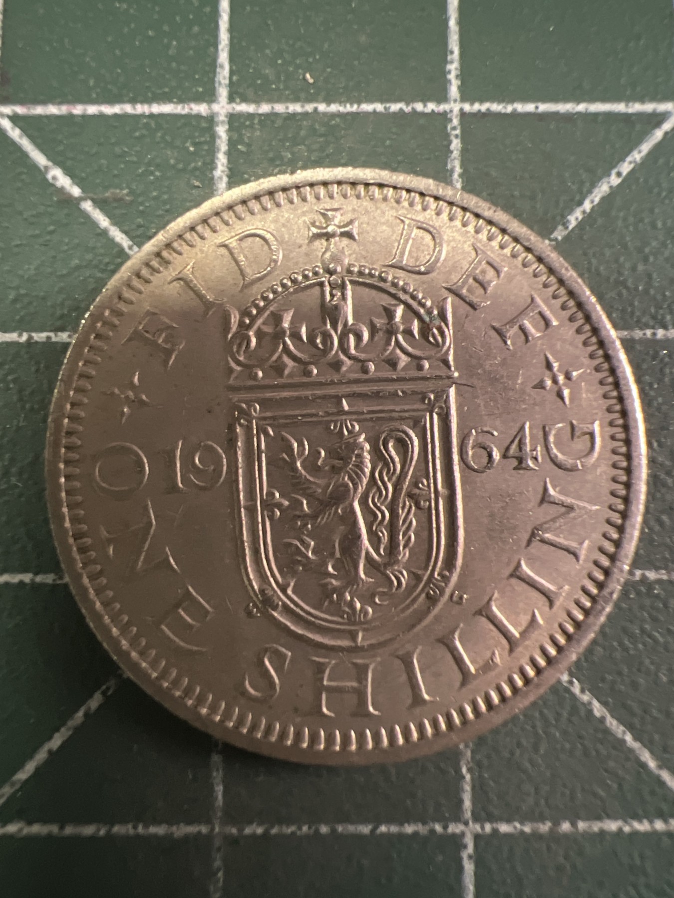 第436期 硬币专场 （无押金，捡漏，全场20包邮，偏远地区除外，接收代拍业务） 伊二红狮一先令1964年