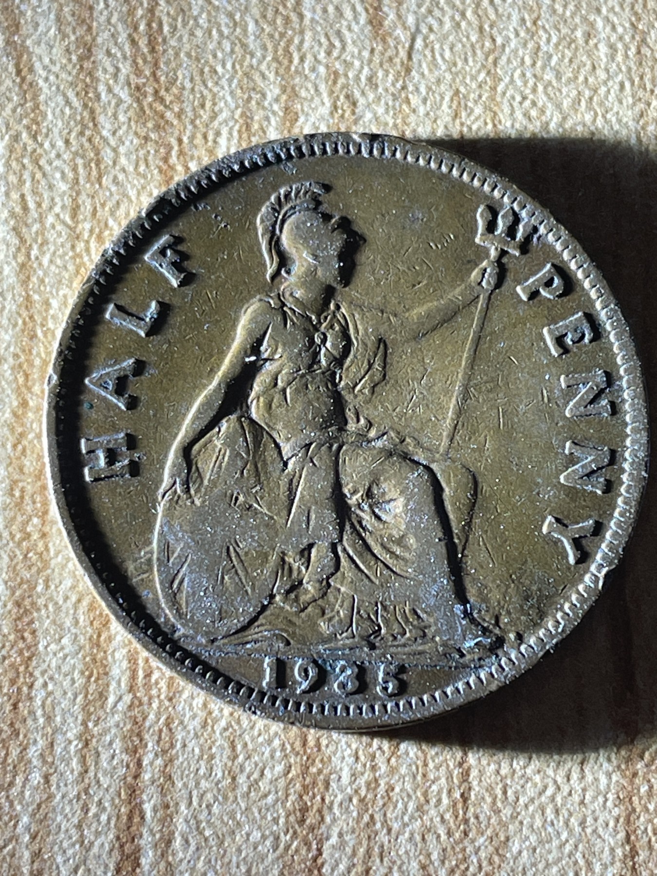 夏小雨散币专场第一期（无佣金，不预留） 1935年英国乔治五世半便士