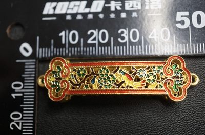 手串木器杂件｜拍卖专场 合金铜腕饰挂件  尺寸详见图7⃣️