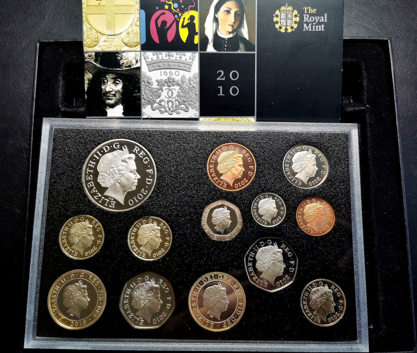 凡希社世界钱币微拍第二百五十一期 2010英国精铸PS原装全品！