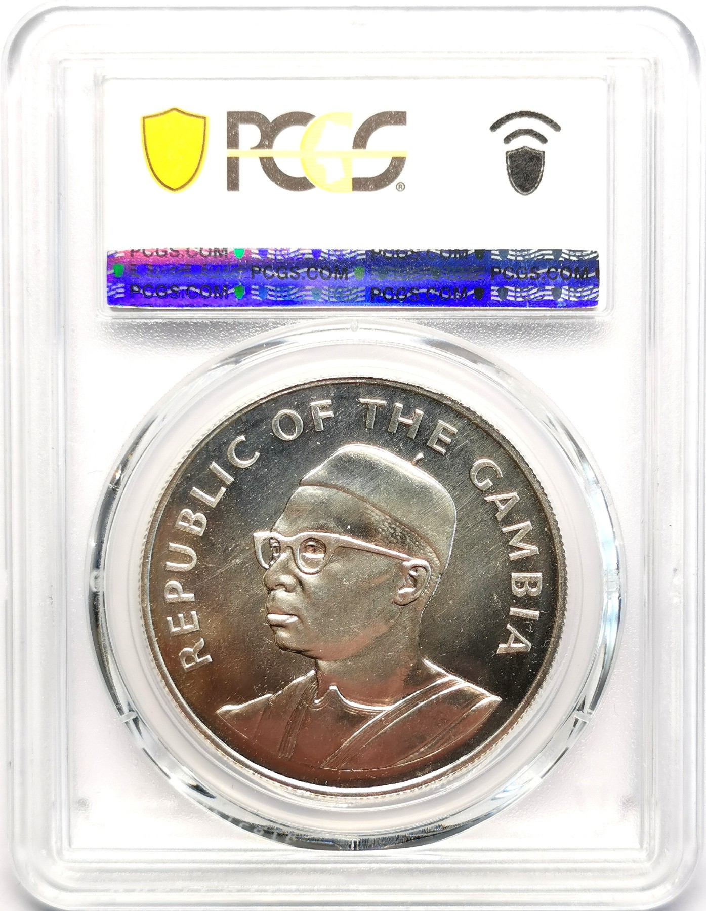 凡希社世界钱币微拍第二百五十一期 1981冈比亚世界粮食日20D大银PCGS-MS67