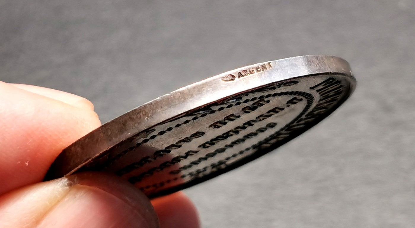 凡希社世界钱币微拍第二百五十一期 十九世纪法国丰收女神银章AU