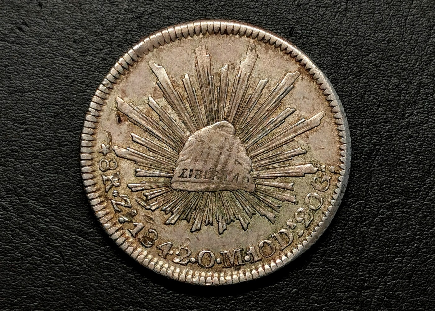 凡希社世界钱币微拍第二百五十一期 1842墨西哥花边鹰洋极美品