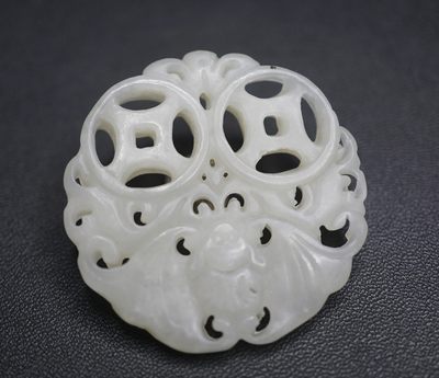 玉石翡翠玛瑙｜拍卖专场 - 苏工和田玉玉佩挂件