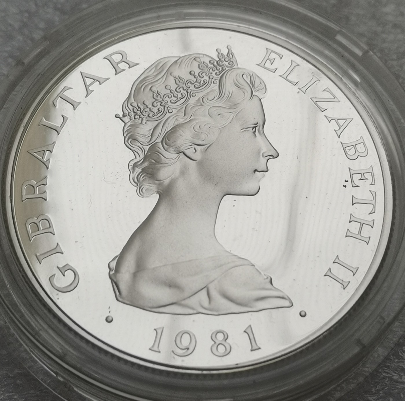 瓶子🏺第114期拍卖会  直布罗陀1981年1克朗纪念银币 查尔斯和戴安娜皇家婚礼 