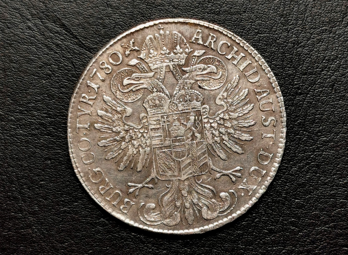 凡希社世界钱币微拍第二百五十一期 1780神罗特蕾莎泰勒大银极美品