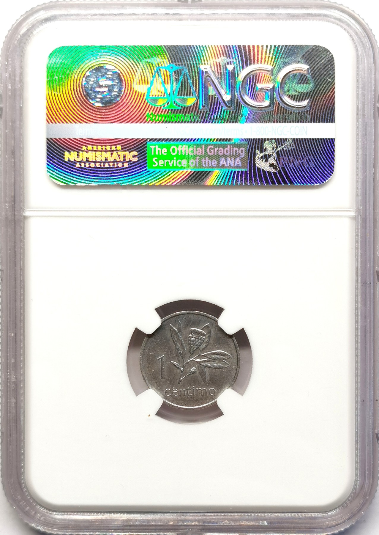 凡希社世界钱币微拍第二百五十一期 1975莫桑比克1分铝币NGC-MS64