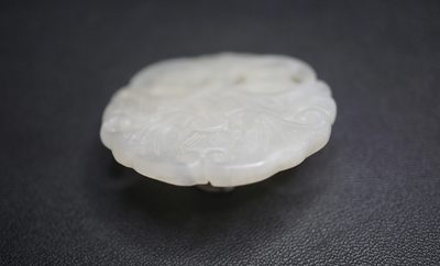 玉石翡翠玛瑙｜拍卖专场 苏工白玉玉佩挂件