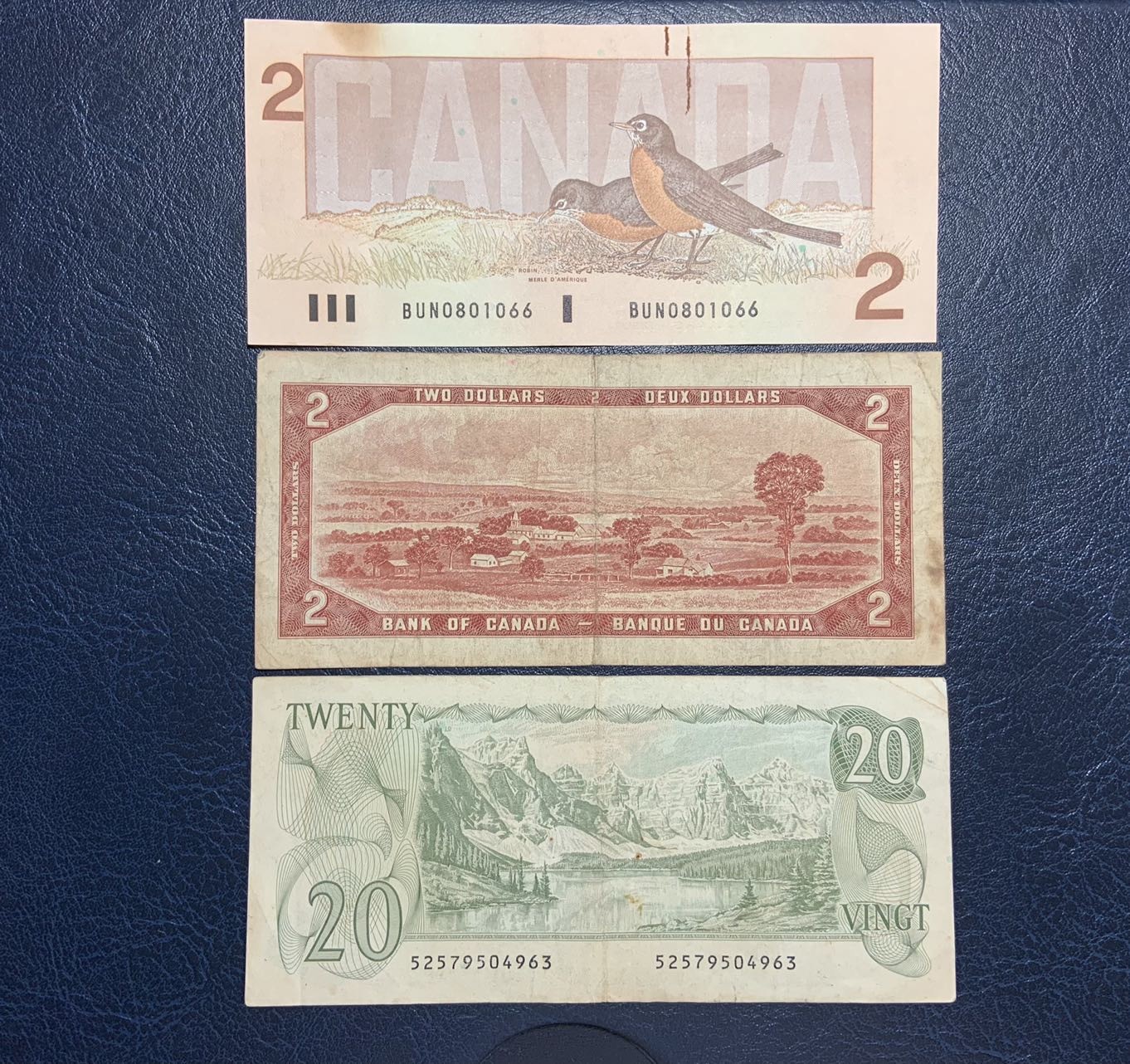收藏联盟Quantum Auction 第298期拍卖  加拿大1954-1986年1到20元6张 品相如图