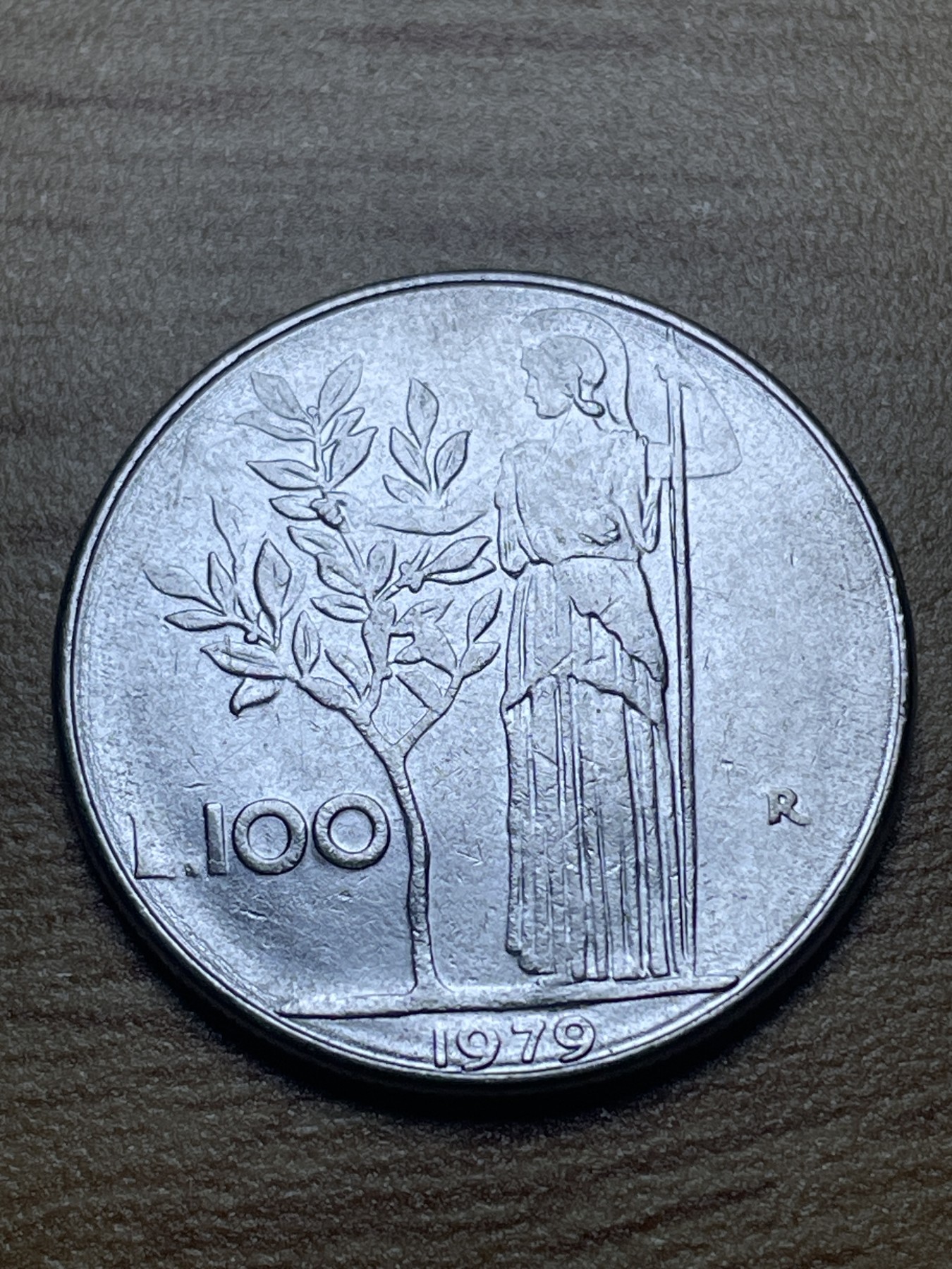 神仙姐姐散币专场第二期（无佣金，预留一期） 1979年意大利100里拉植物女神