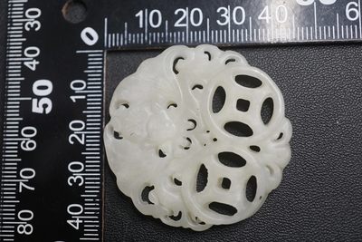 玉石翡翠玛瑙｜拍卖专场 苏工白玉玉佩挂件