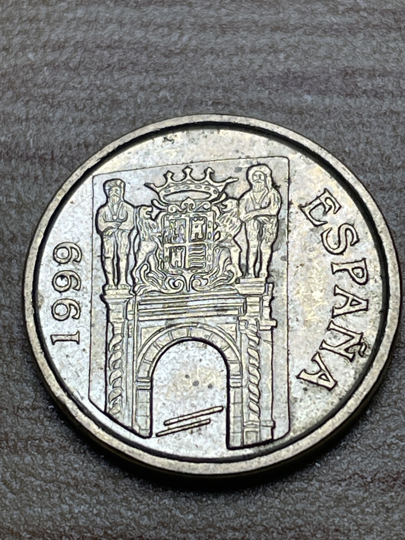 神仙姐姐散币专场第二期（无佣金，预留一期） 1999年西班牙5比塞塔