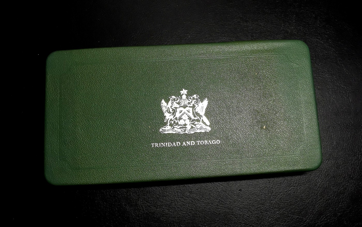 凡希社世界钱币微拍第二百五十一期 1971特立尼达与多巴哥精铸PS原盒证书！