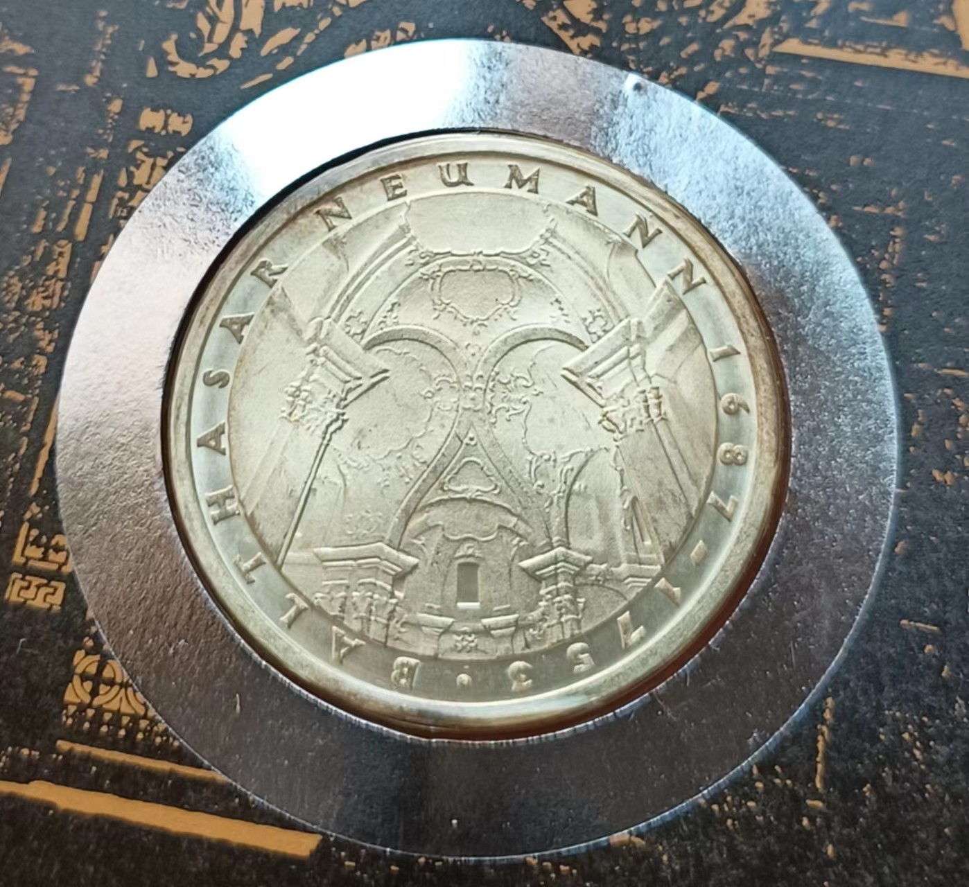 瓶子🏺第114期拍卖会  德国1978年5马克纪念银币诺伊曼逝世225周年  邮币卡