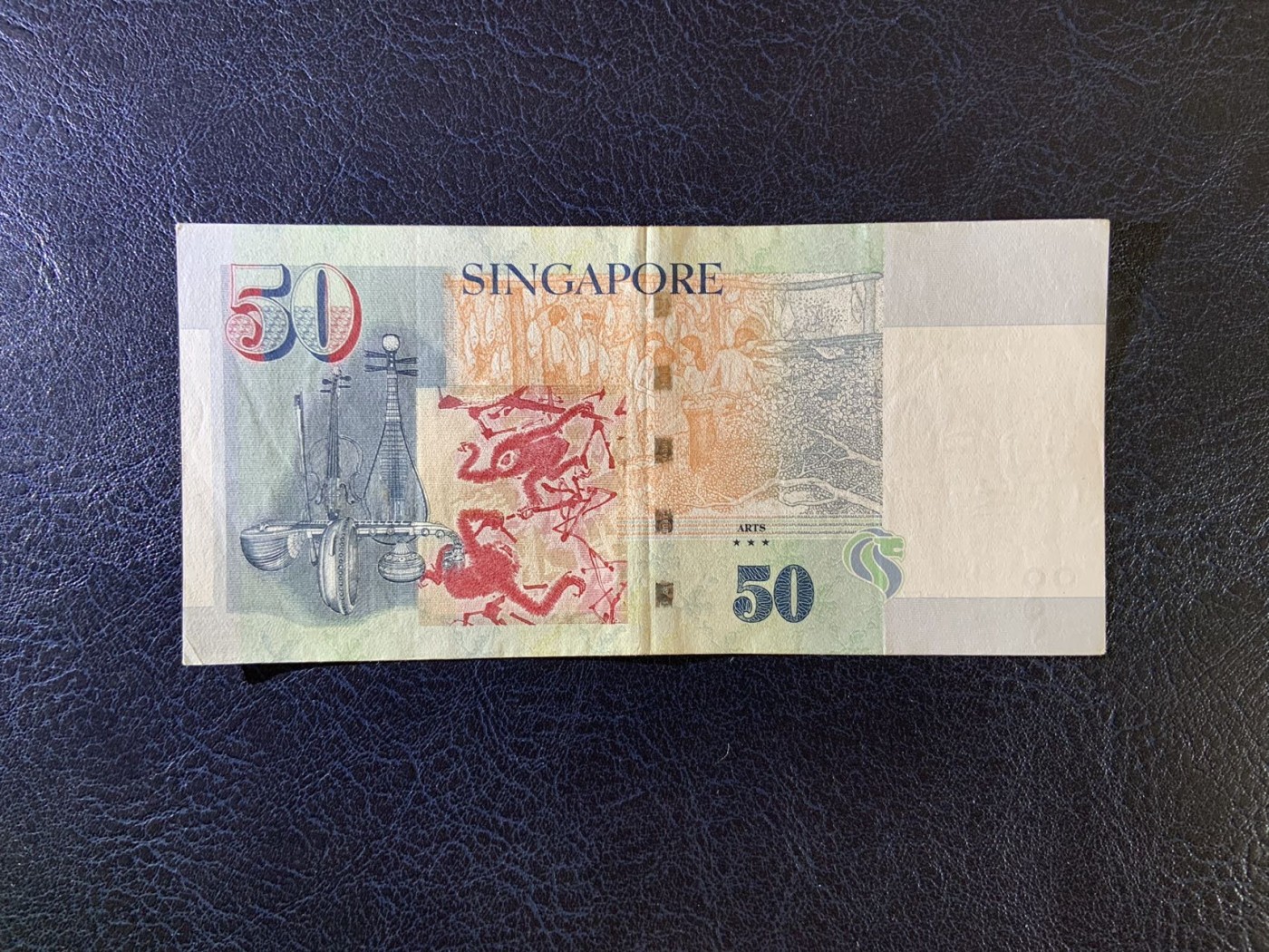 收藏联盟Quantum Auction 第298期拍卖  新加坡2018年50元 品相如图 狮子号7777