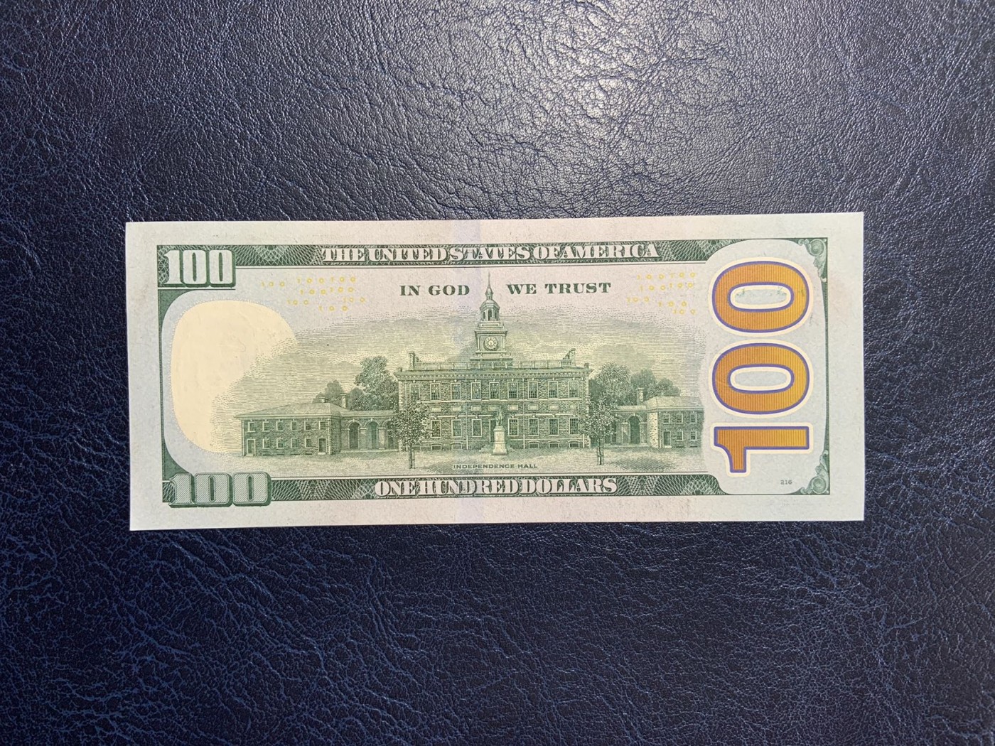 收藏联盟Quantum Auction 第298期拍卖  美国联邦储备券2017年100美元 品相UNC 号码无4 豹子号