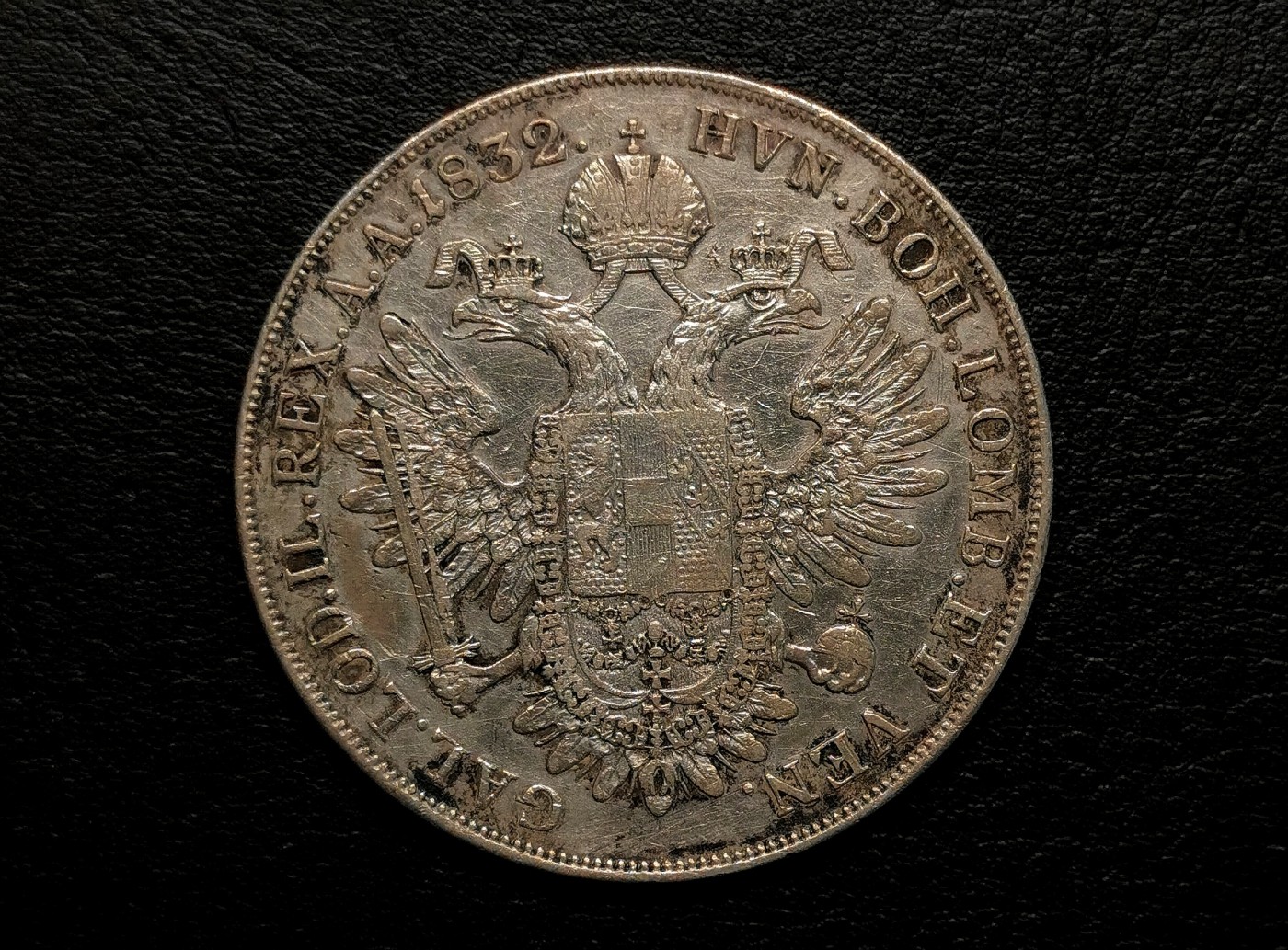 凡希社世界钱币微拍第二百五十一期 1832奥地利帝国泰勒大银美品