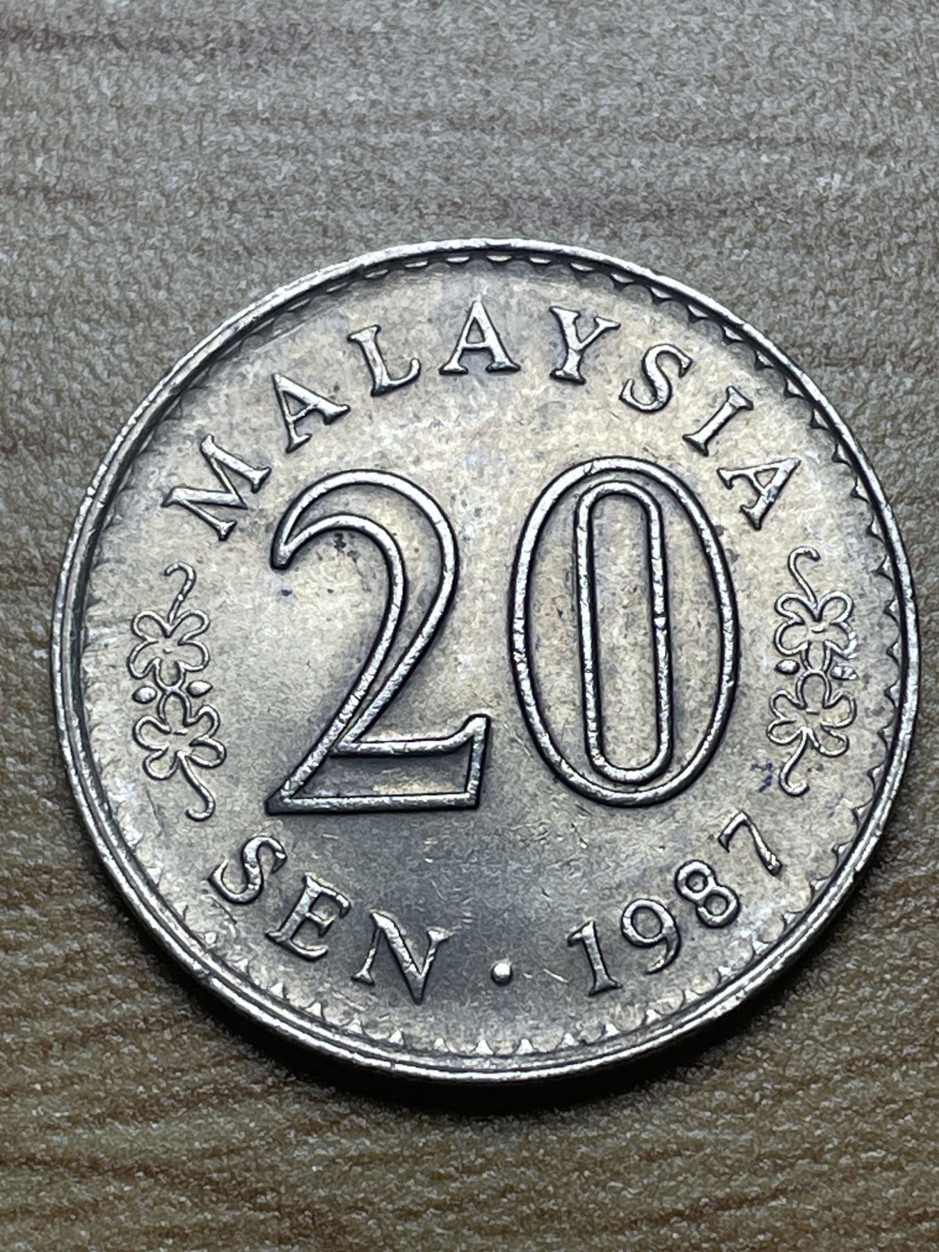 神仙姐姐散币专场第二期（无佣金，预留一期） 好品1987年马来西亚20分