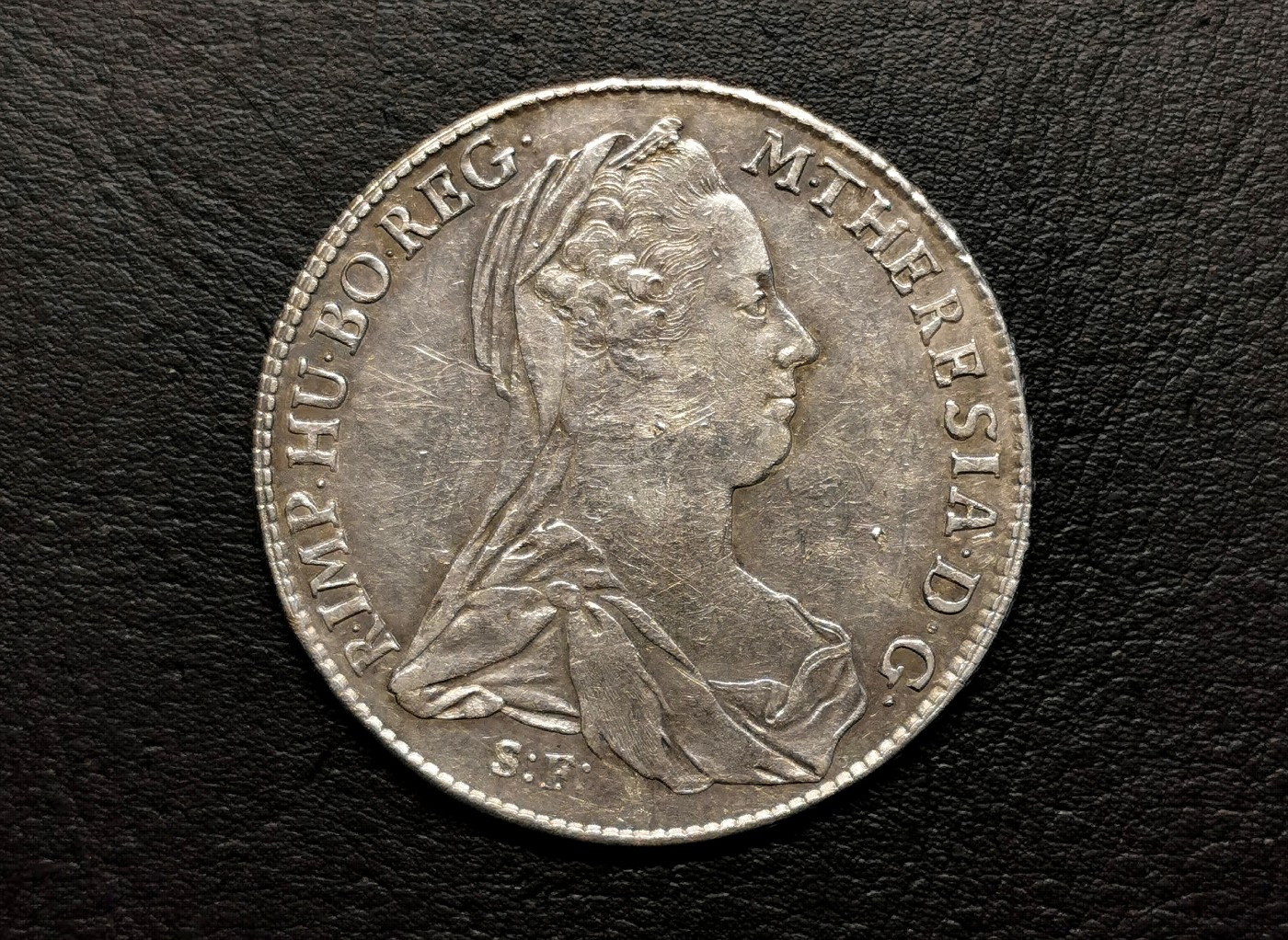 凡希社世界钱币微拍第二百五十一期 1780神罗特蕾莎泰勒大银极美品