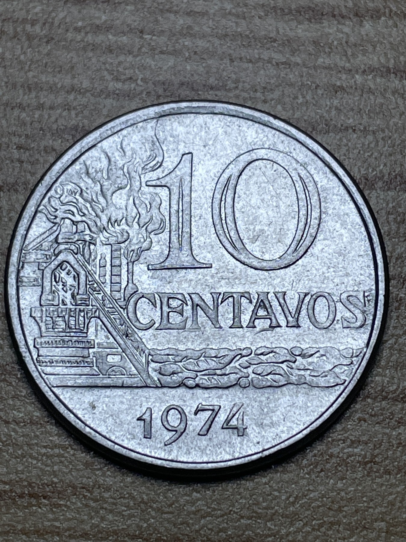 神仙姐姐散币专场第二期（无佣金，预留一期） 1974年巴西女神10格罗申