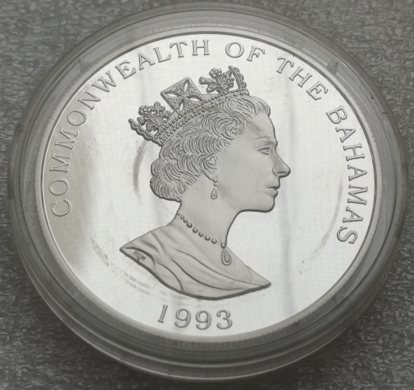 瓶子🏺第114期拍卖会  巴哈马1993年5元帆船精制纪念大银币