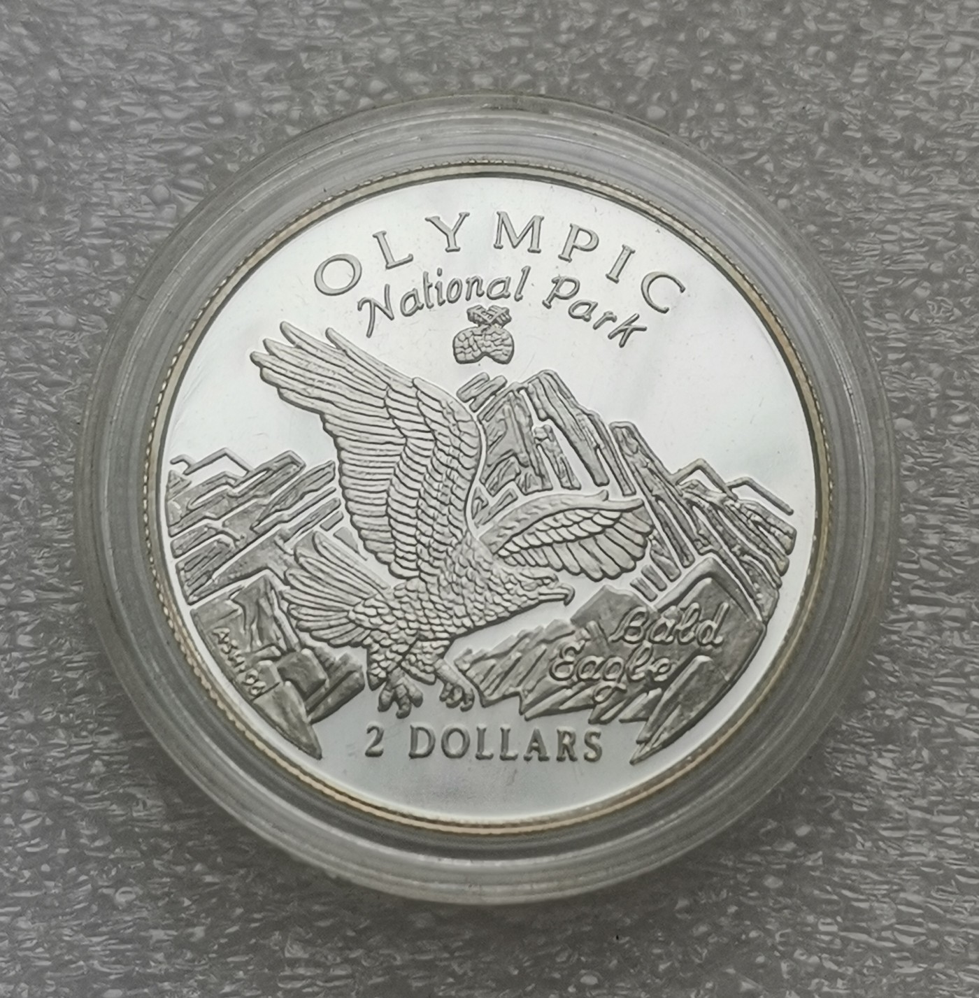 瓶子🏺第114期拍卖会  库克1996年2元精制银币