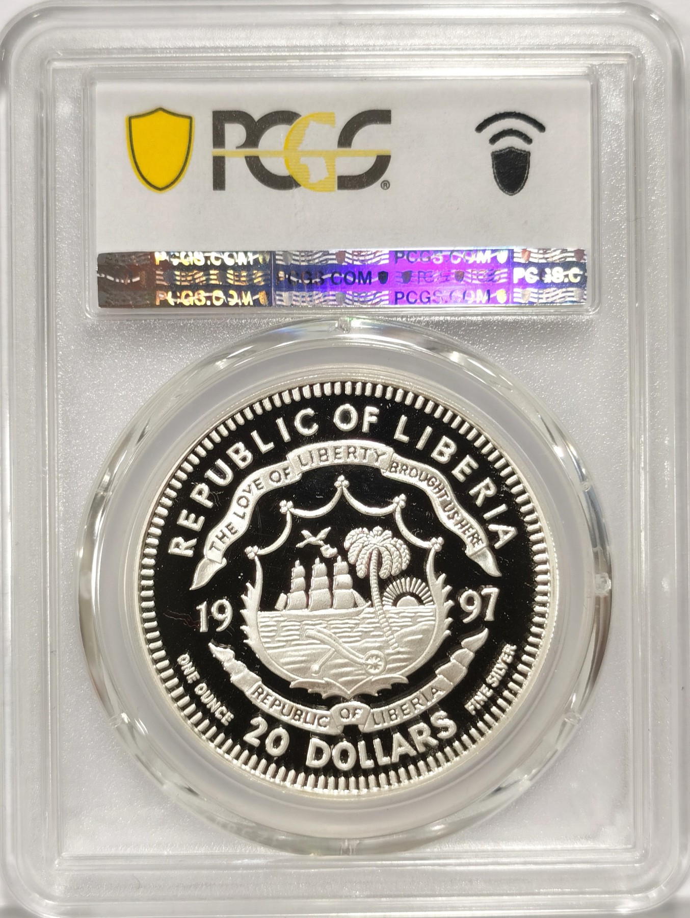 博洋堂世界钱币拍卖第048期（全场包邮） 亚军分数 PCGS PR68DCAM 利比里亚1997年纪念伟人邓小平铜镍银3枚全套纪念币 设计精美，国内外邓公纪念币最形象的一款