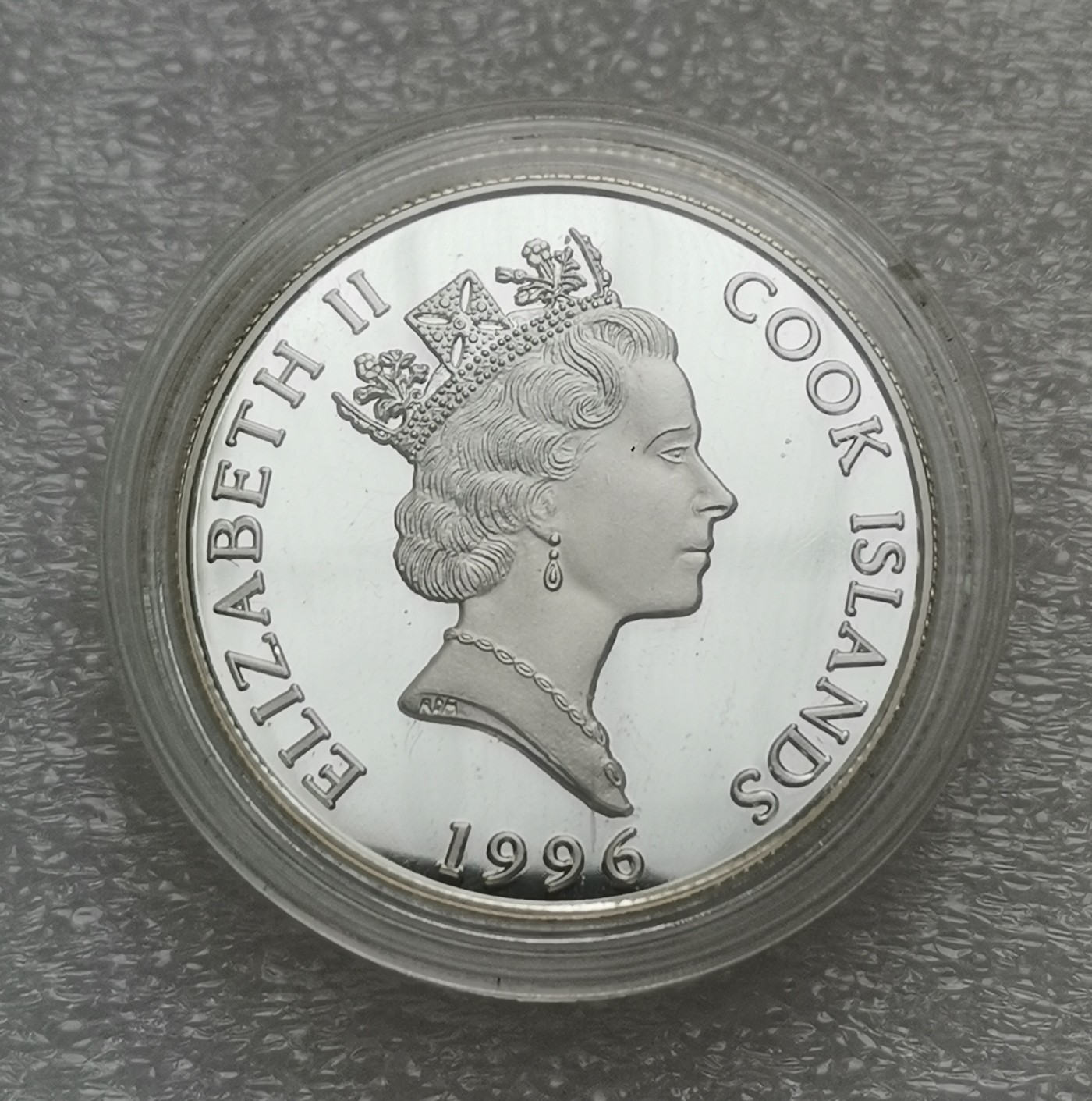 瓶子🏺第114期拍卖会  库克1996年2元精制银币