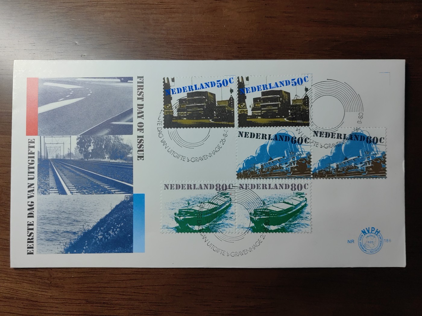 外国邮和小本票精品专场（秒杀和拍卖）第①⑥场 1980荷兰 交通运输工具