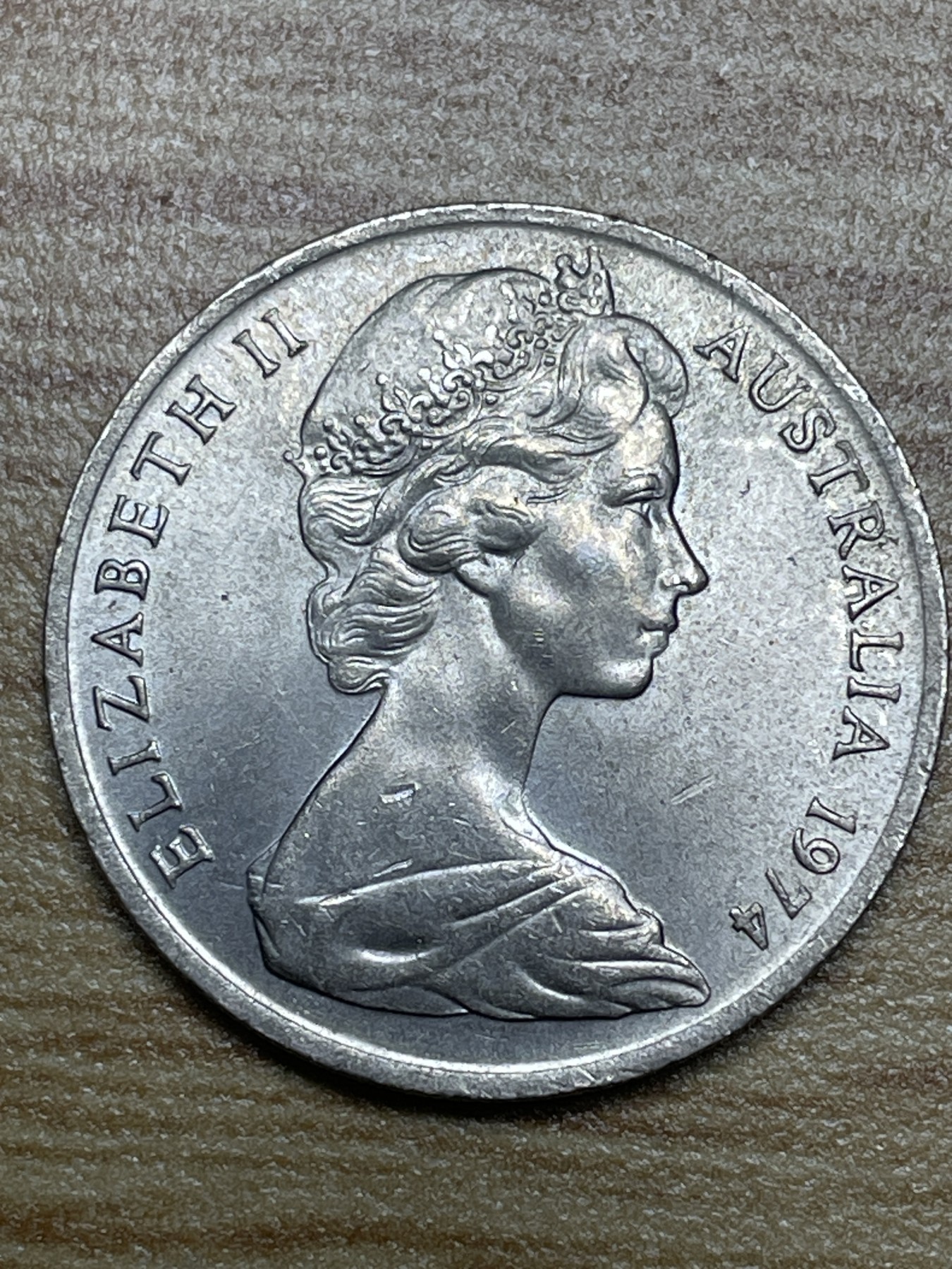 神仙姐姐散币专场第二期（无佣金，预留一期） 美品1974年澳大利亚10分