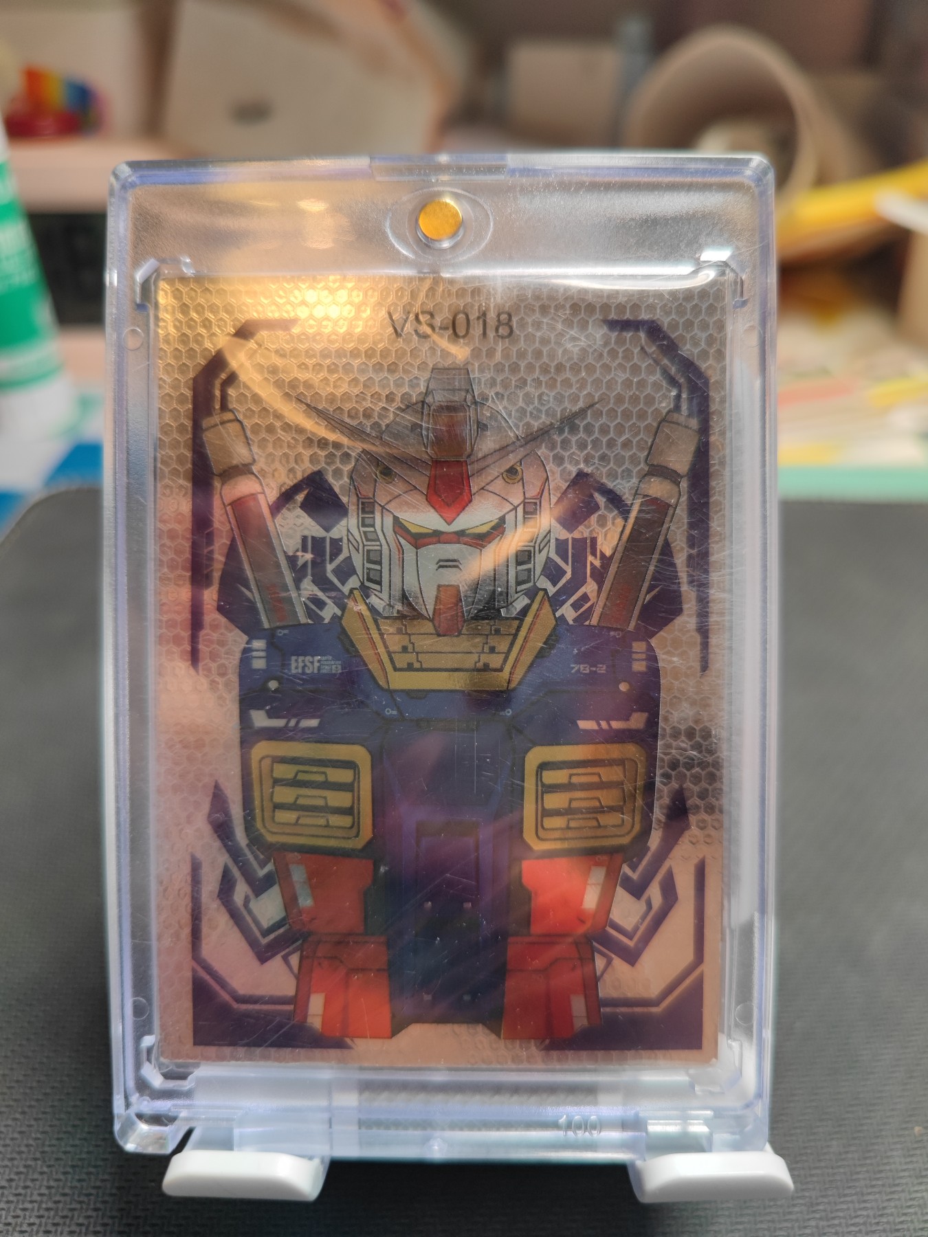 妖精的尾巴卡牌拍卖第三场 高达金属卡一张（贾普兰）