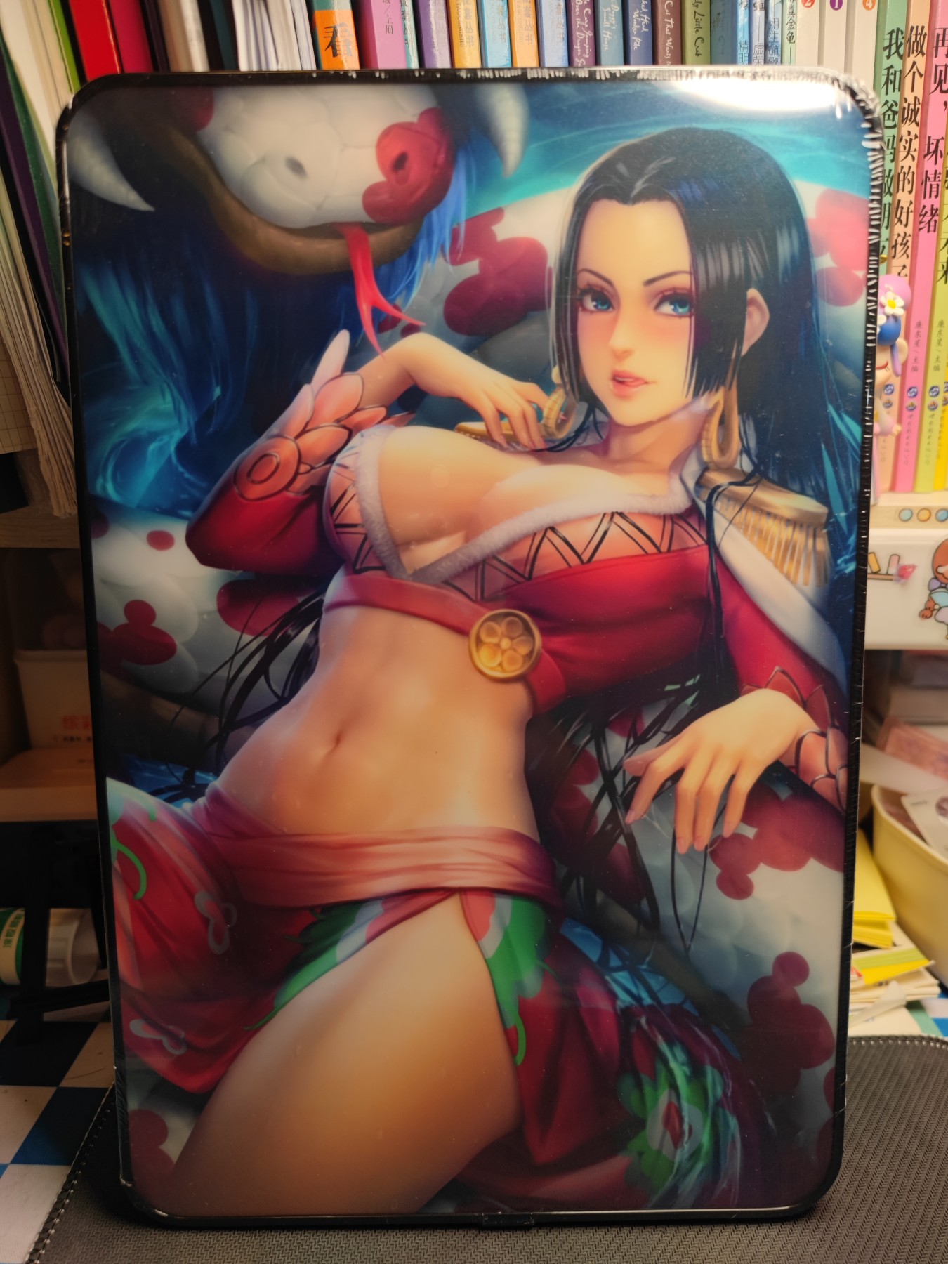 妖精的尾巴卡牌拍卖第三场 女帝晶光画20x30cm