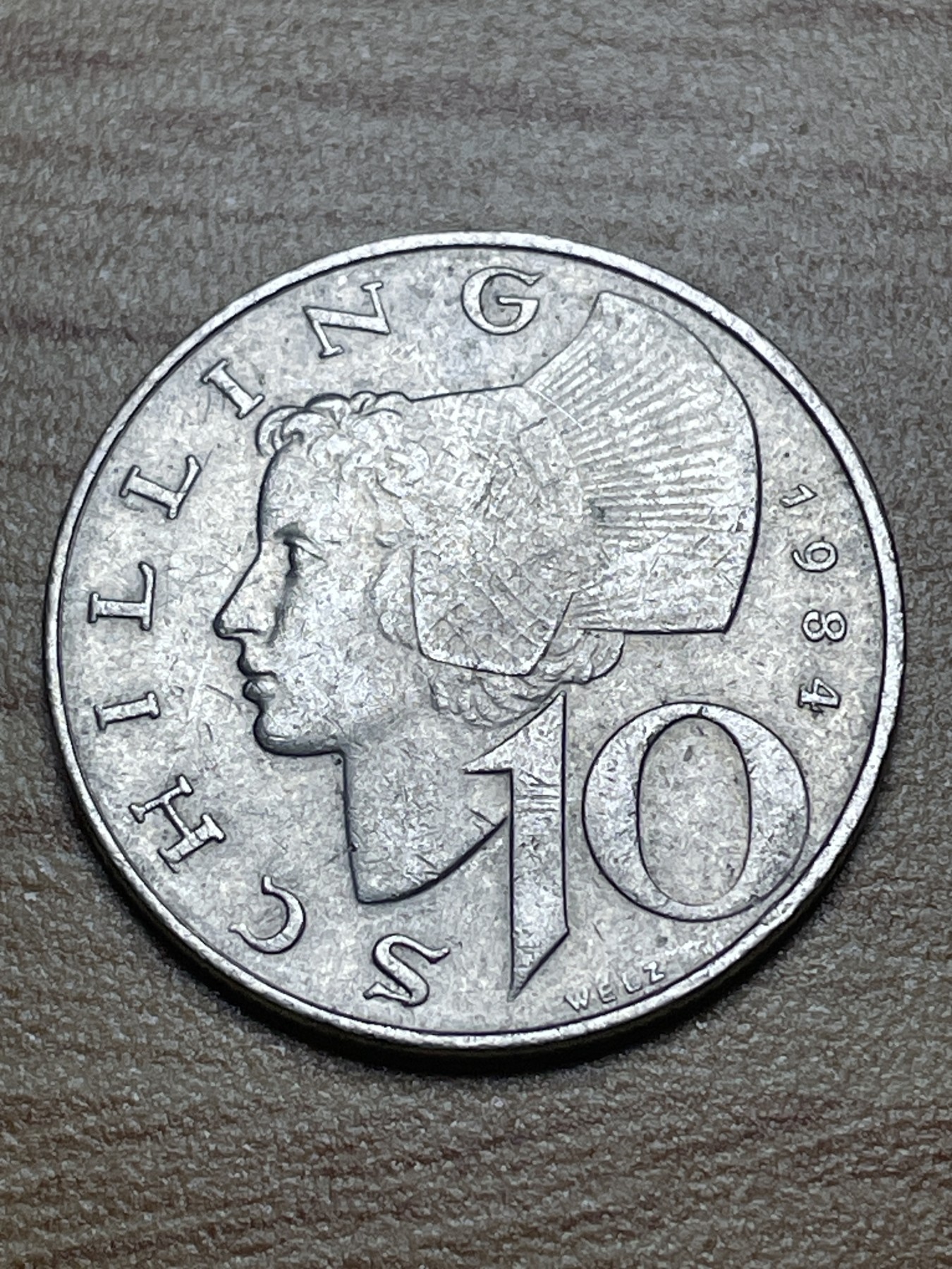 神仙姐姐散币专场第二期（无佣金，预留一期） 1984年奥地利10先令