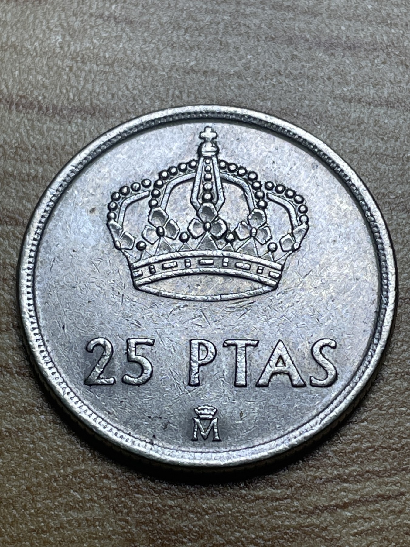 神仙姐姐散币专场第二期（无佣金，预留一期） 西班牙1982年25比塞塔（世界杯足球纪念币）