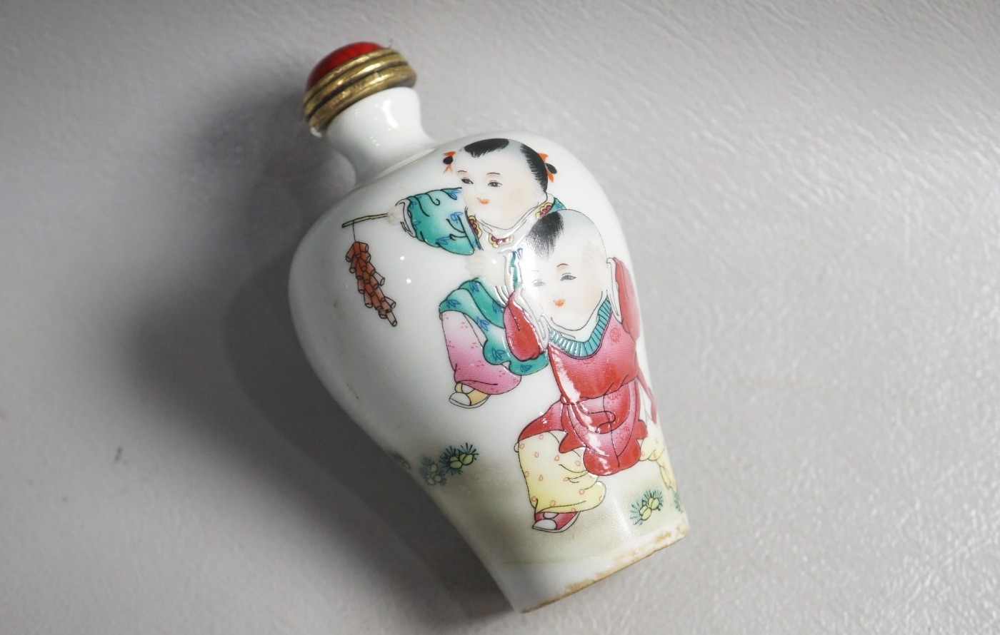 特色精品｜拍卖专场 几十年瓷质鼻烟瓶｜尺寸详见图9⃣️