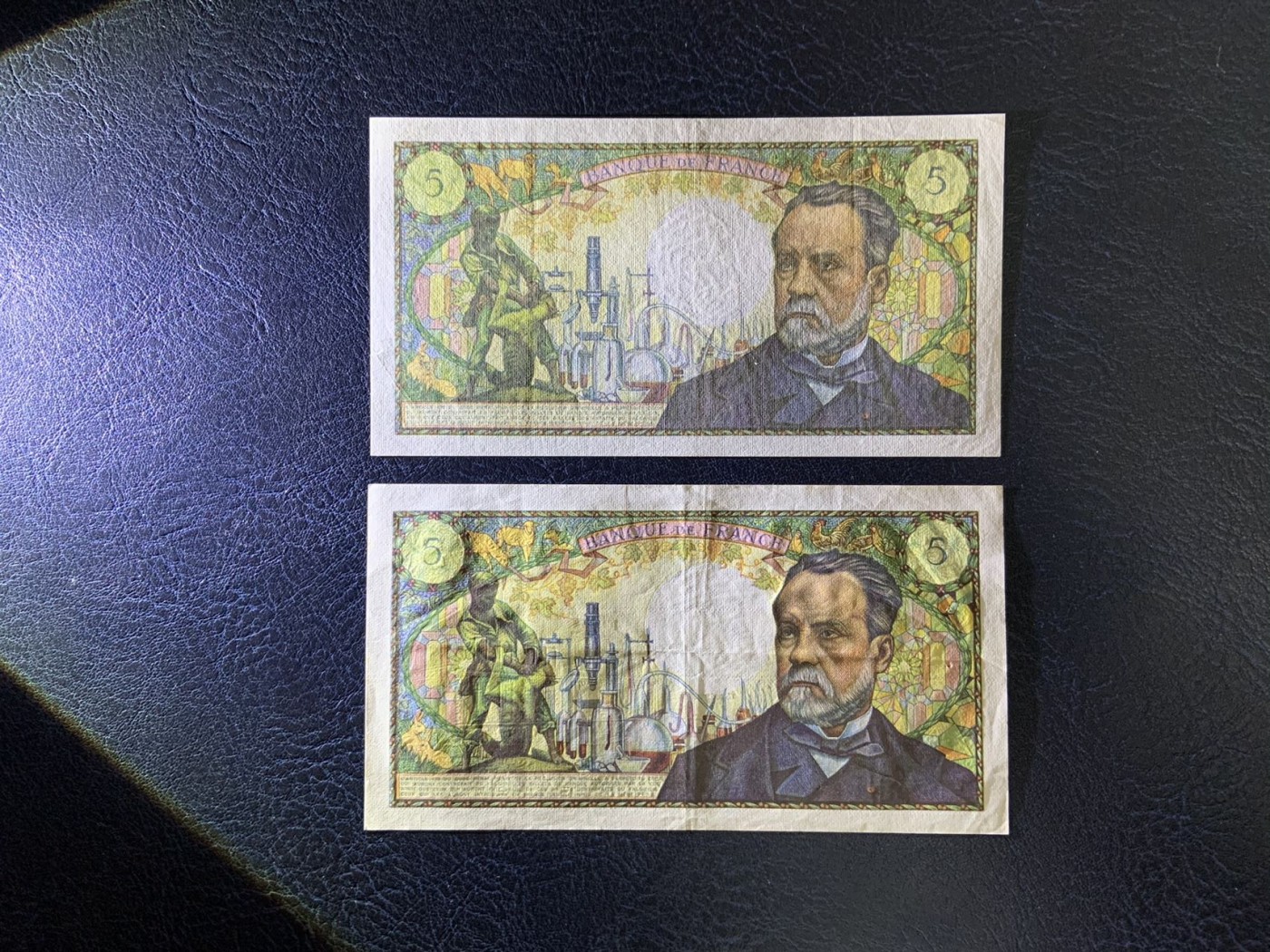 收藏联盟Quantum Auction 第298期拍卖  法国1966-69年5法郎 品相如图 生物学家巴斯德