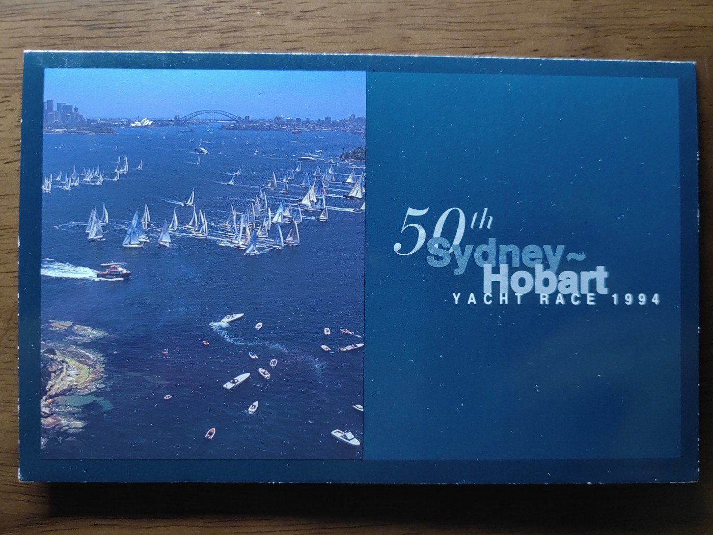 外国邮和小本票精品专场（秒杀和拍卖）第①⑥场 澳大利亚1994年悉尼-霍巴特帆船赛1套 （全新邮票无邮戳，小本票非邮折）