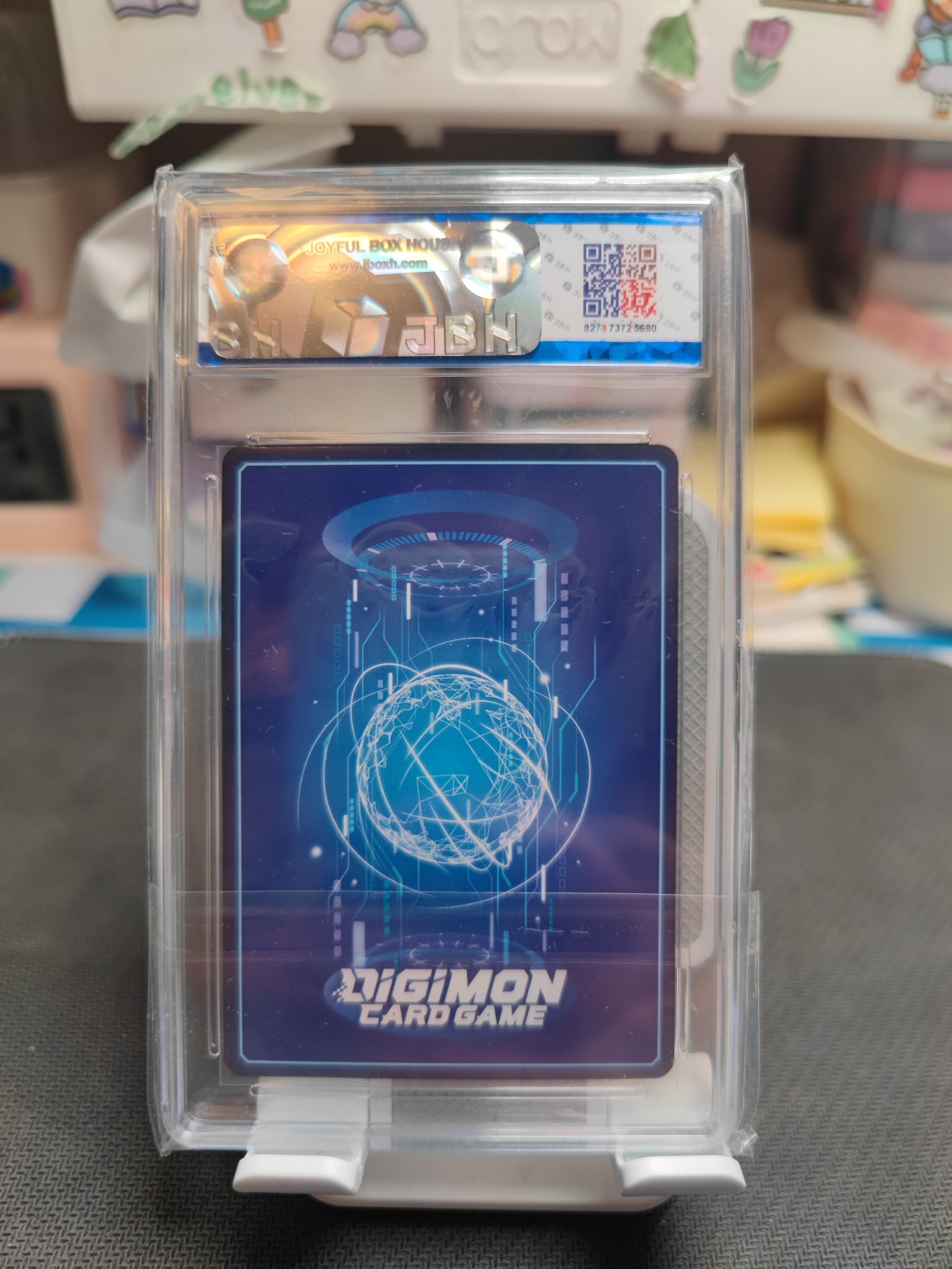 妖精的尾巴卡牌拍卖第三场 万代数码宝贝花仙炮JBH评级9.5分