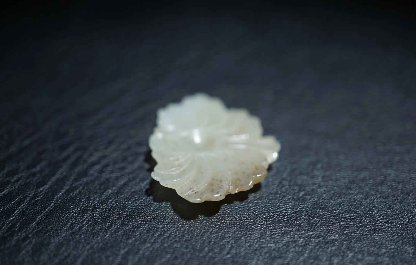 特色精品｜拍卖专场 明清老和田玉宝相花花片｜尺寸详见图8⃣️