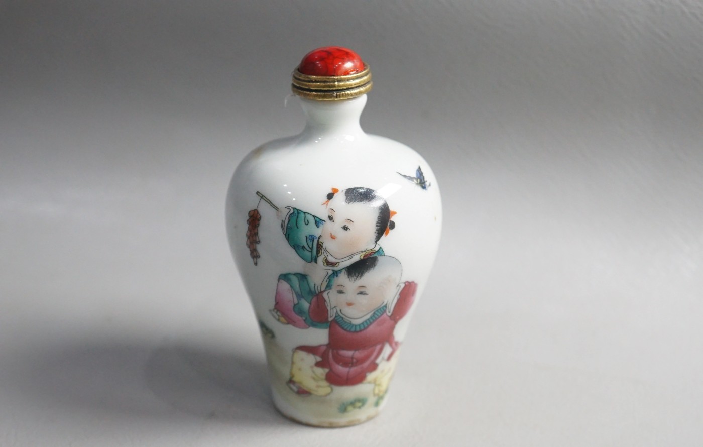 特色精品｜拍卖专场 几十年瓷质鼻烟瓶｜尺寸详见图9⃣️