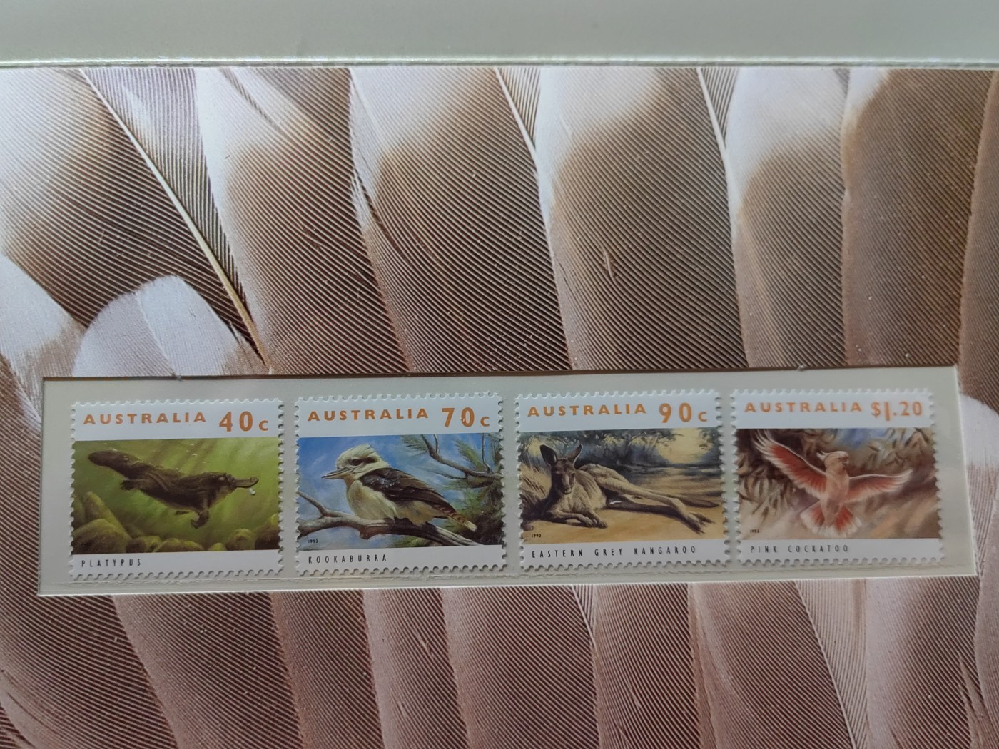外国邮和小本票精品专场（秒杀和拍卖）第①⑥场 澳大利亚1993年 野生动物一套 （全新邮票无邮戳，小本票非邮折）