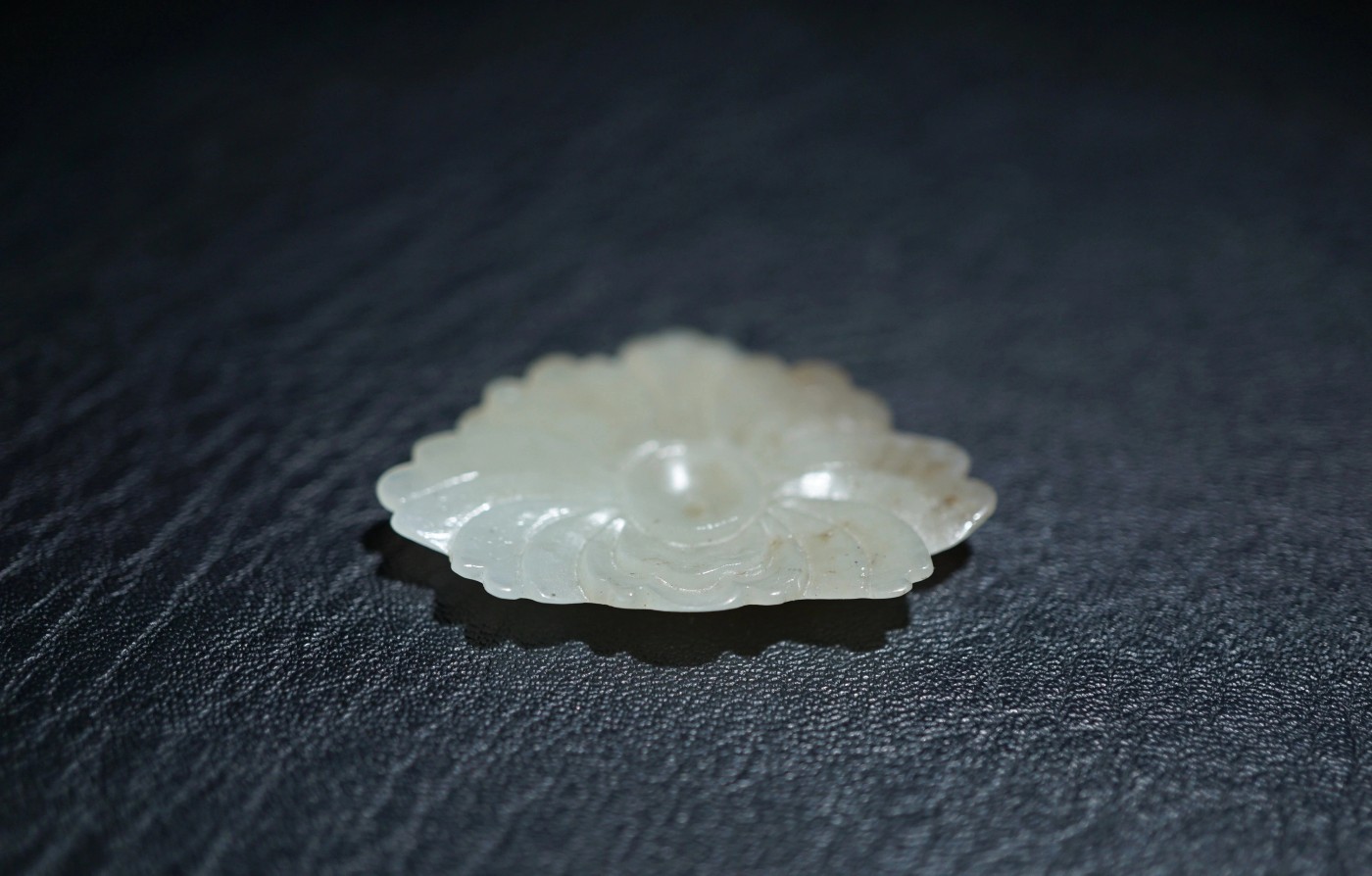 特色精品｜拍卖专场 明清老和田玉宝相花花片｜尺寸详见图8⃣️