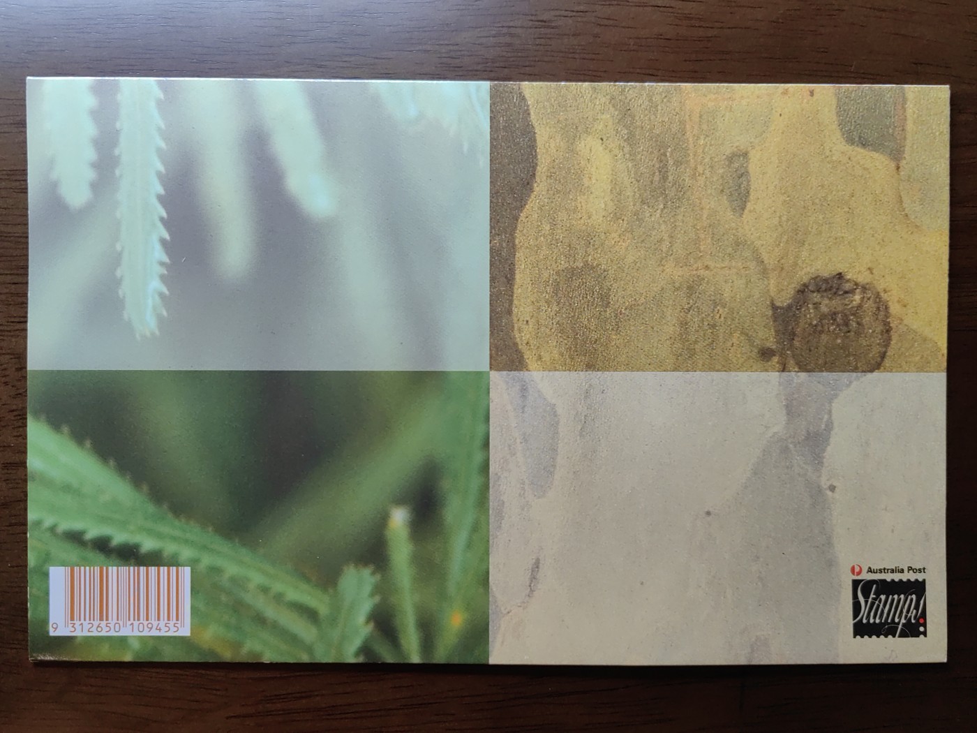 外国邮和小本票精品专场（秒杀和拍卖）第①⑥场 澳大利亚1993 本地动物 不干胶票一套（全新邮票无邮戳，小本票非邮折）