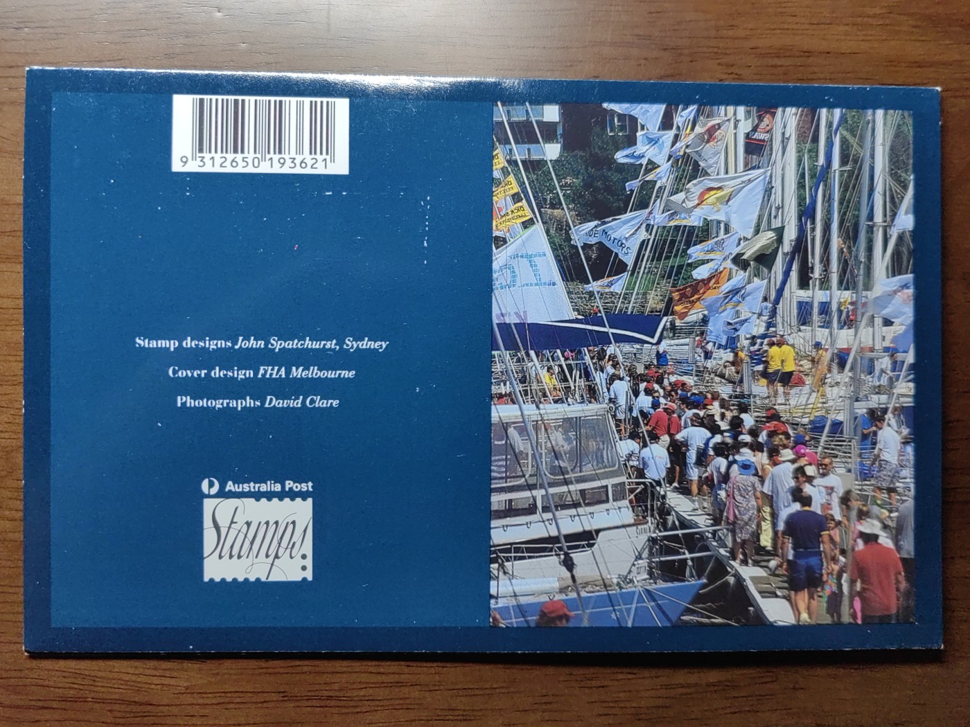 外国邮和小本票精品专场（秒杀和拍卖）第①⑥场 澳大利亚1994年悉尼-霍巴特帆船赛1套 （全新邮票无邮戳，小本票非邮折）