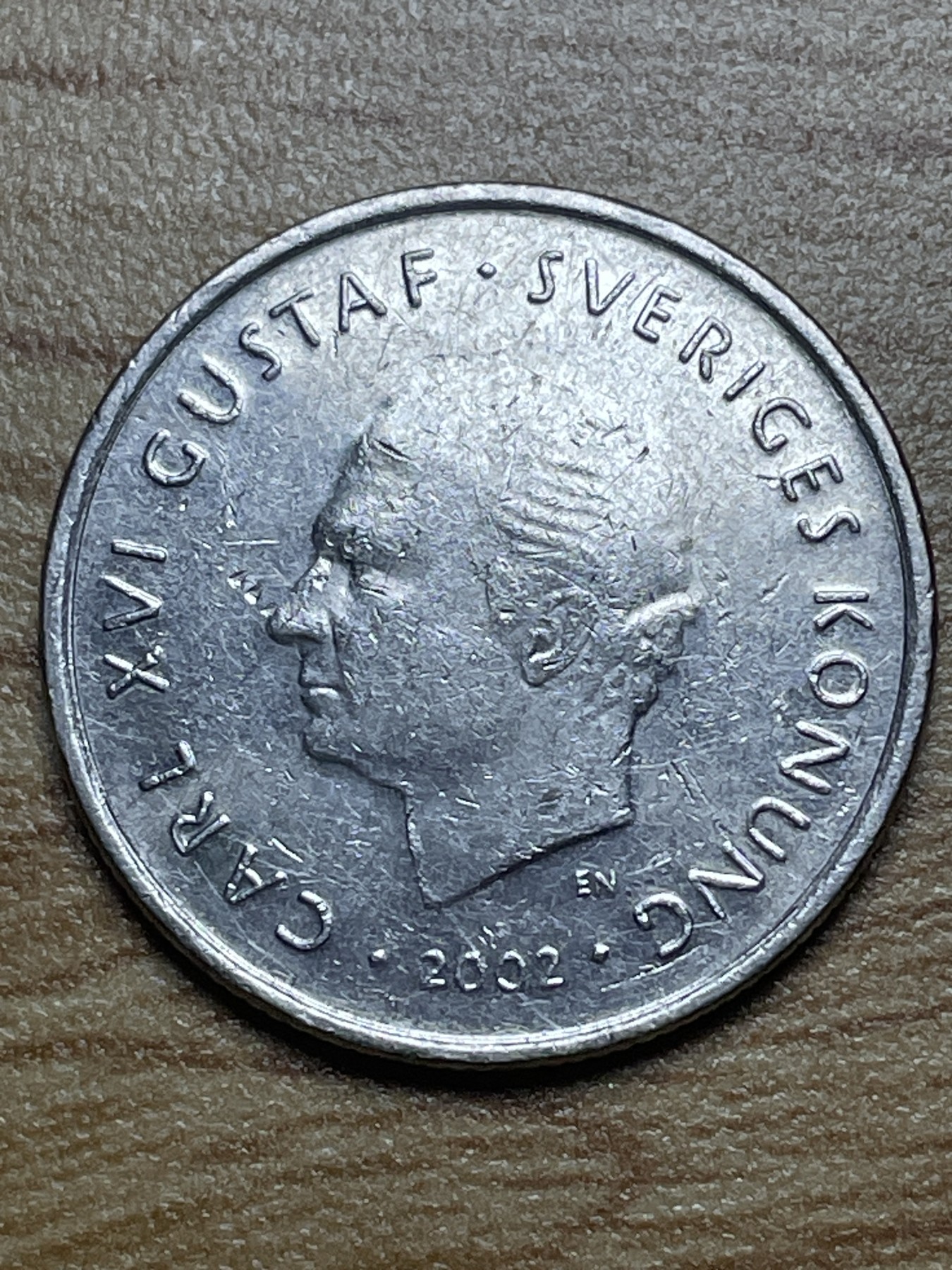 神仙姐姐散币专场第二期（无佣金，预留一期） 2002年瑞典1克朗